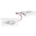 Brumberg Einbauleuchte 7W quadratisch IP65 3000K 620lm