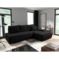 Fun Möbel Ecksofa Sofa mit Schlaffunktion VOGAR Stoff Poso