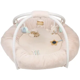 Nattou Spielbogen und verschiedenen Aktivitäten, Aus Polyester, Ca. 91 cm, Flo, Oli & Ernest, Flo Beige