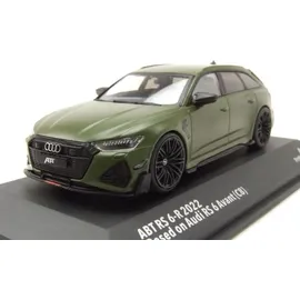 Solido 1:43 Audi RS6-R (olivengrün) – Hochdetailliertes Diecast-Modellauto im Sammler-Maßstab, Limitierte Edition, für Auto-Fans & Sammler - Grün