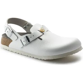 Birkenstock Tokio Super Grip, Naturleder, weiß, Weite normal - 38