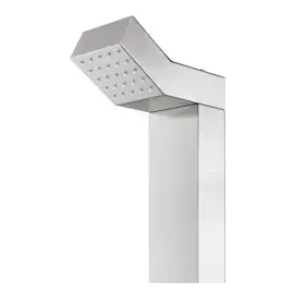 vidaXL Gartendusche 220 cm edelstahl