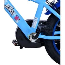 Volare Kinderfahrrad Spidey 14 Zoll Kinderrad in Blau