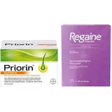 Priorin Kapseln + Regaine Frauen Lösung 2% 3 Monats-Vorrat 1 St Set