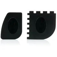 BBQ-Toro Dutch Oven Schaber Set 8 x 8 cm Kunststoff schwarz