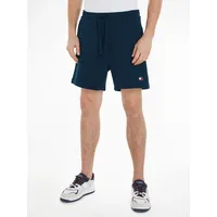 Tommy Jeans Sweatshorts »TJM BADGE BEACH SHORT«, mit Logopatch TOMMY JEANS Dark Night Navy