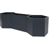 Mendler HWC-P64 77 x 286 x 88 cm Anthrazit