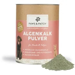 Paws & Patch ALGENKALK PULVER 250g für Hunde und Katzen