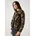 More More Strickjacke Braun/Schwarz 42