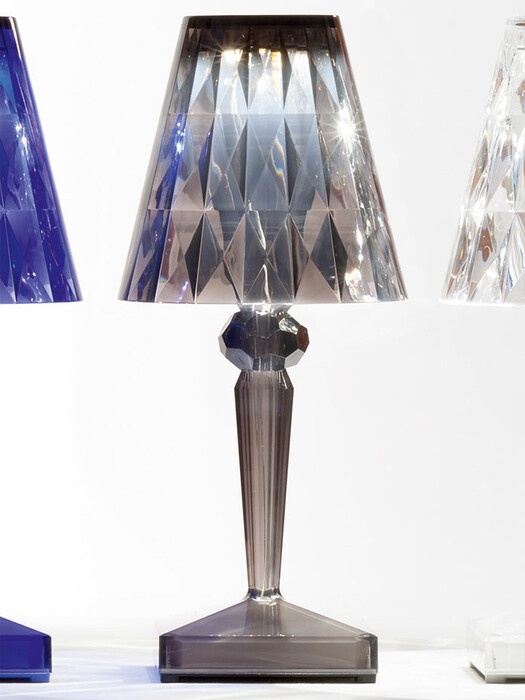 Kartell Lampe LED à poser Battery, Designer Ferruccio Laviani, 22x13x13 cm