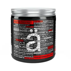 Nanosupps Hype Beast Preworkout Booster (320 g, Saure Wassermelone)