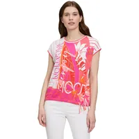 Betty Barclay Printshirt mit Tunnelzug in Red/White | Gr.: