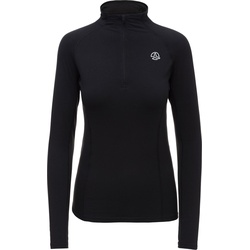 Ternua Camiseta Alma 1/2 Zip LS W c-black (9937) XL