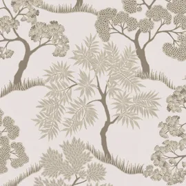 Sublime Vliestapete Trees Natural 10 m x 52 cm 1 St Beige/Gold