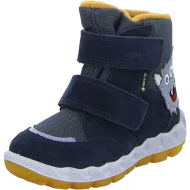 superfit Klettstiefel Grau/Gelb 28