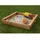 Promadino Sandkasten Multi Basis Kiefernholz (BxTxH) 140 cm x 140 cm x 22 cm