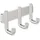 Hewi Serie 480 Hakenleiste Edelstahl matt 480.90.002XA