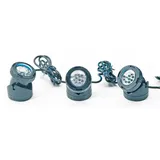HEISSNER LED Unterwasser-Spot 4,5 W 3er Set schwarz