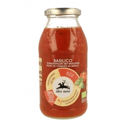 Alce Nero Tomatenpulpe mit Basilikum bio