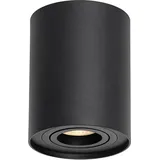QAZQA Moderner Deckenspot schwarz dreh- und neigbar - Rondoo up