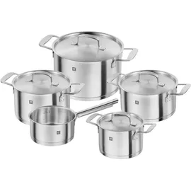 Zwilling Base Topf-Set 5-tlg. 3 x Kochtopf + Bratentopf + Stielkasserolle