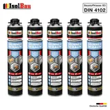 Brunnenschaum 5 x 750ml Bauschaum Pistolenschaum Montageschaum IsolBau