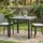 PROGARDEN King Bistrotisch 79 x 79 x 72 cm anthrazit