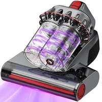 Rsaoty Milbensauger,Mite Vacuum Cleaner mit 237.5nm UV Licht,13Kpa Milbensauger für Matratzen 36000 RPM/Min,mit Intelligente LED-Anzeige,Entfernt 99,9% Allergene,Ultraschall Funktion