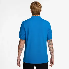 Nike NK CLUB SS POLO PIQUE blau M