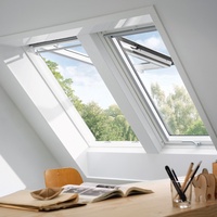 VELUX Klapp-Schwing-Fenster GPL MK06 2066 Holz weiß ENERGIE PLUS Alu 78x118cm