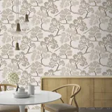 Sublime Vliestapete Trees Natural 10 m x 52 cm 1 St Beige/Gold