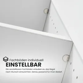 bümö Aktenschrank 80 x 40 x 180 grau