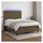 vidaXL Boxspringbett 140 x 200 cm Dunkelbraun