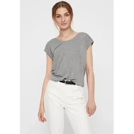 Pieces T-Shirt BILLO", - Hellgrau - XS