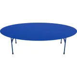 Spinder Design Couchtisch »MIRA OVAL«, Couchtisch aus Stahl blau