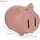 Relaxdays Sparschwein 12,5 cm