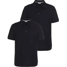Eastwind Poloshirt schwarz 4XL