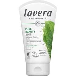 Lavera Pure Beauty 3in1 Reinigung-Peeling-Maske