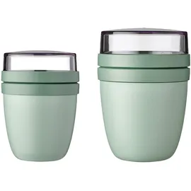 Mepal Lunchpot mini + regular grün 2 x 2,0 cm 0,12 l