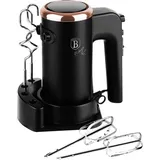 BerlingerHaus BH9475 Handmixer 300W Schwarz, Rosa