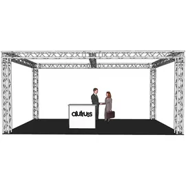 Alutruss QUADLOCK 6082 Rechteck 7,71x4x3,5m