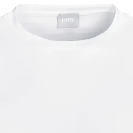 MEY Herren Longsleeve weiß Baumwolle & Mix unifarben, weiß, NOS