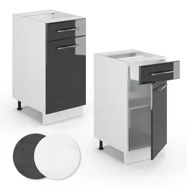 Vicco Schubladenschrank Fame-Line 40 x 51,5 x 81,5 cm Anthrazit