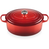 Le Creuset Signature Bräter 31 cm oval kirschrot