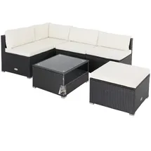 CASARIA Melbourne Loungeset schwarz/creme