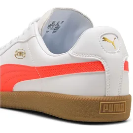 Puma King 21 IT Hallenschuhe Herren Puma White/Glowing Red 37,5
