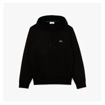 Lacoste Hoodie mit Logo-Stitching, Black, XXL