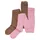 MINYMO Strumpfhose "Stocking-rib (2-pack)" in Lila | Gr.: 92/98