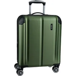 Travelite Koffer & Trolley City 4-Rad Trolley S erw. Handgepäckkoffer   Grün 