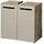 Sconto Waschbeckenunterschrank ¦ beige ¦ Maße (cm): B: 60 H: 62 T: 31.0
